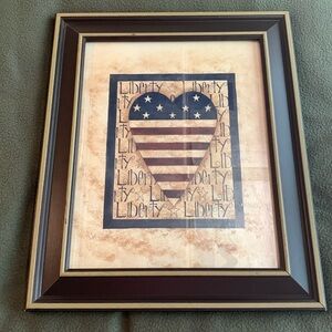 Beth Yarbrough Liberty picture. 1996. Approx 14 1/2” x 17 1/2.
